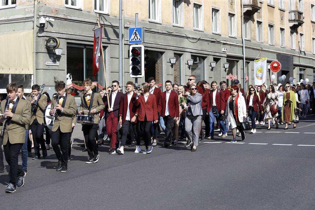 Uostamiesčio mokyklose – paskutinis skambutis
