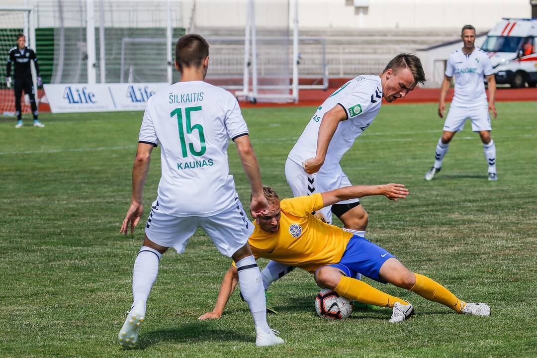 A lyga: "Atlantas" - Kauno "Žalgiris" 1:1