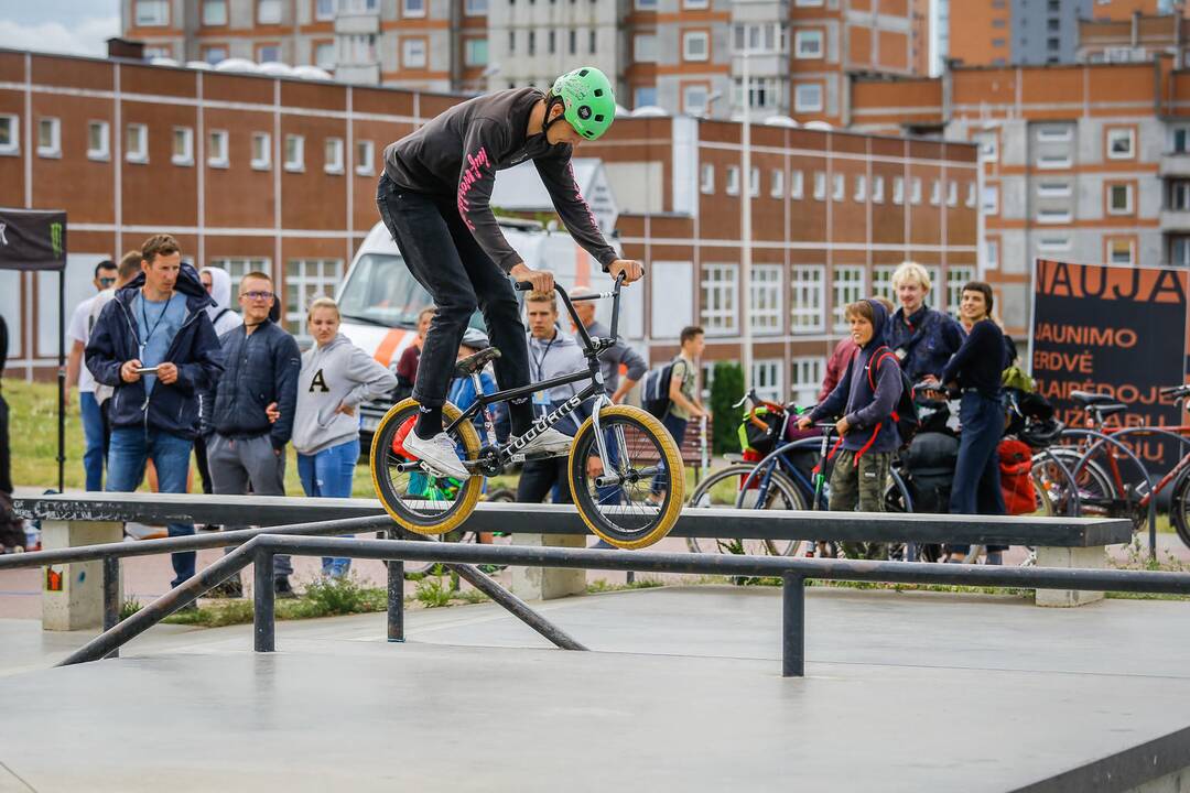 BMX dviračių varžybos Klaipėdoje