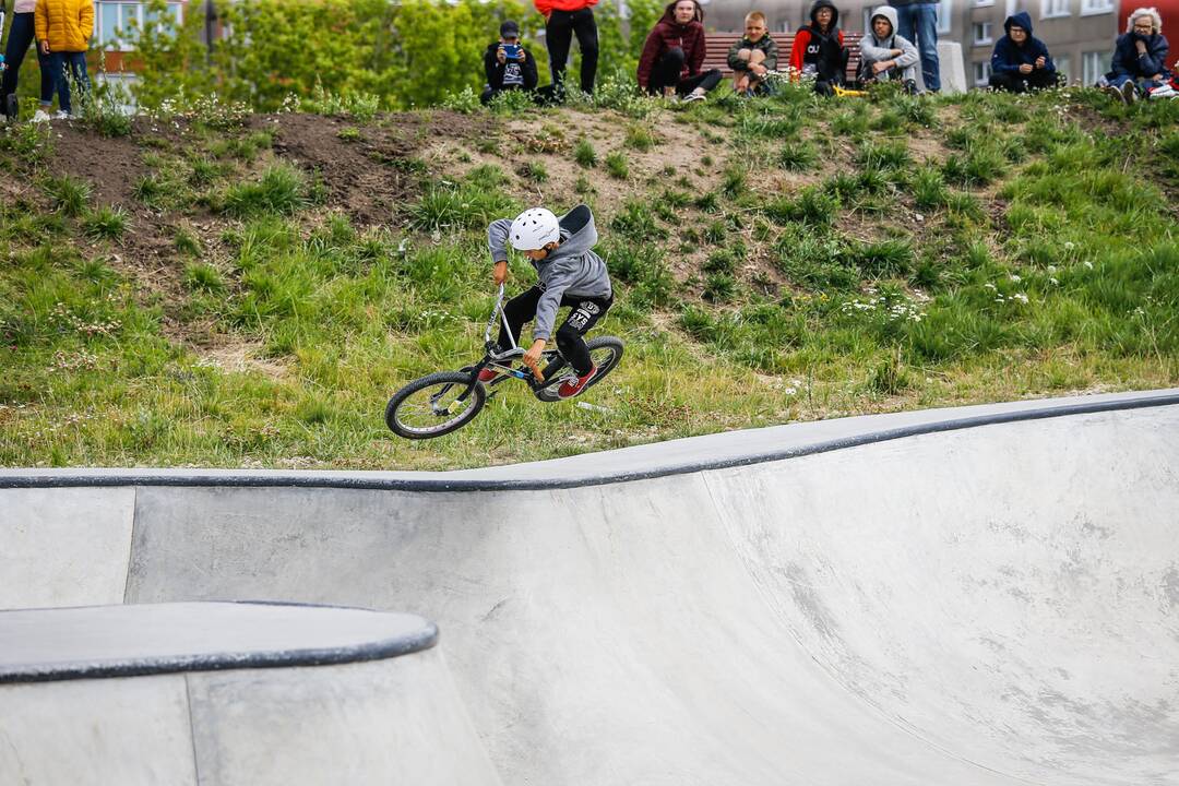 BMX dviračių varžybos Klaipėdoje