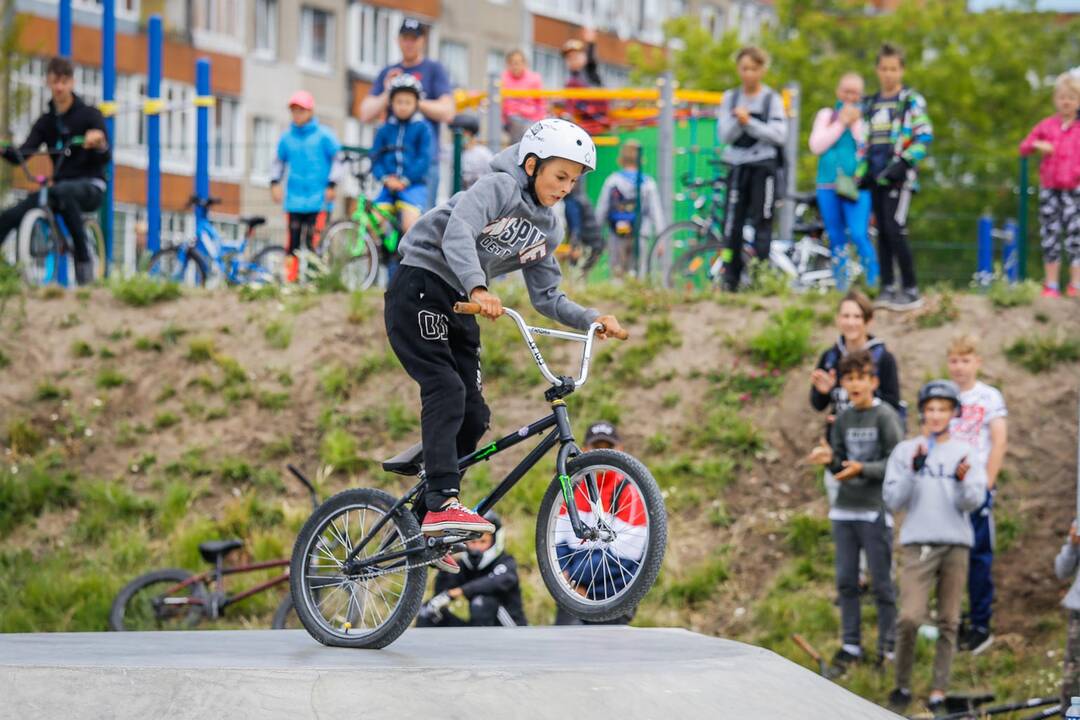 BMX dviračių varžybos Klaipėdoje