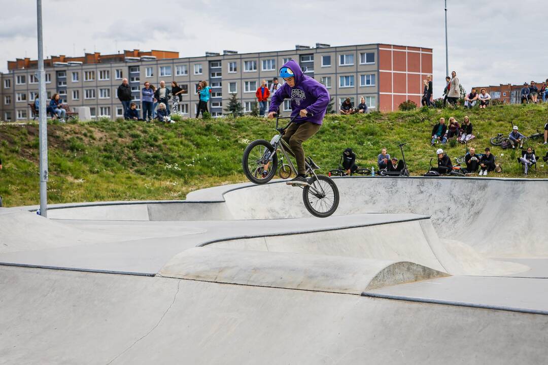 BMX dviračių varžybos Klaipėdoje