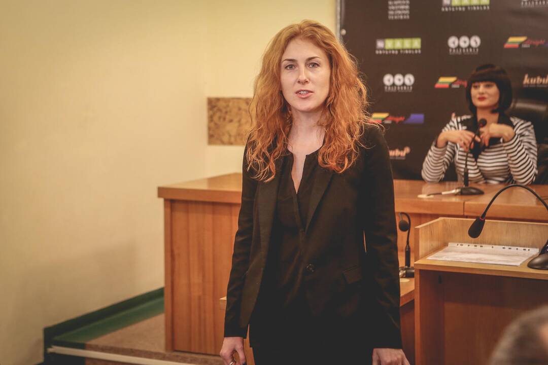 Miuziklo ČIKAGA spaudos konferencija