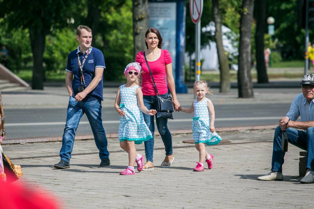 Vakarų Lietuvos krašto dainų šventės dalyvių koncertas