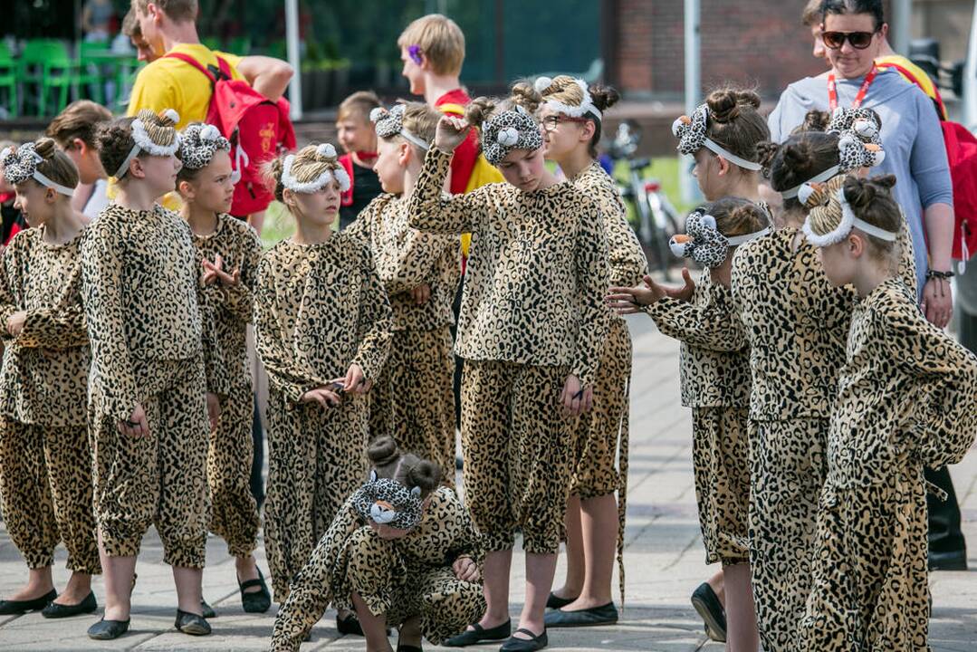 Vakarų Lietuvos krašto dainų šventės dalyvių koncertas