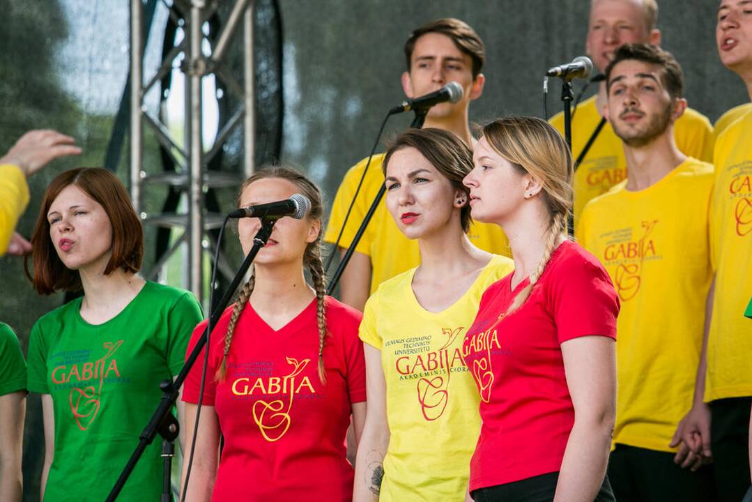 Vakarų Lietuvos krašto dainų šventės dalyvių koncertas