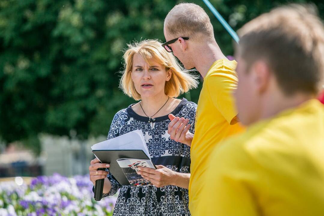 Vakarų Lietuvos krašto dainų šventės dalyvių koncertas