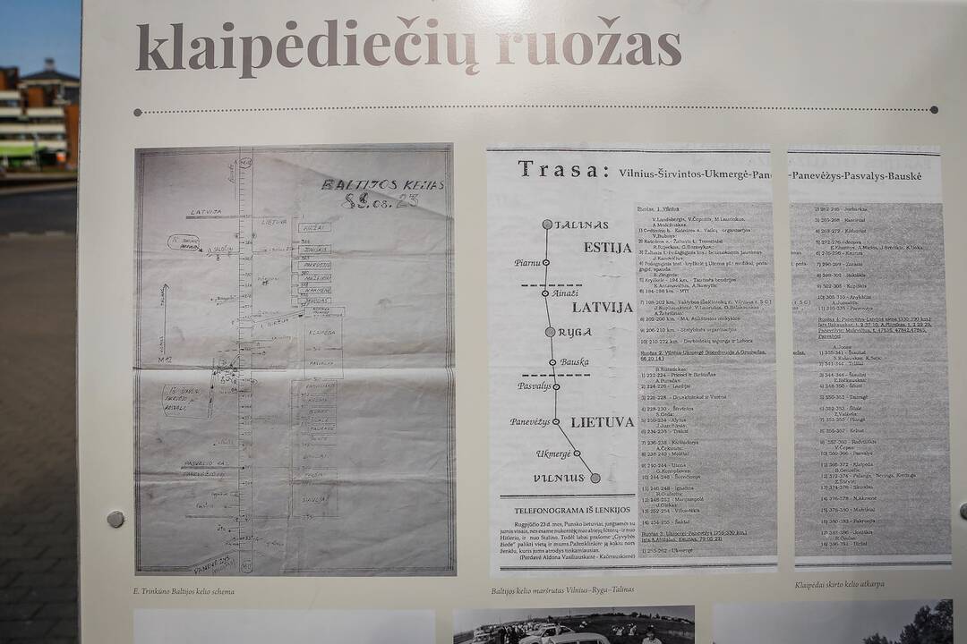 Paroda "Klaipėdiečiai Baltijos kelyje"