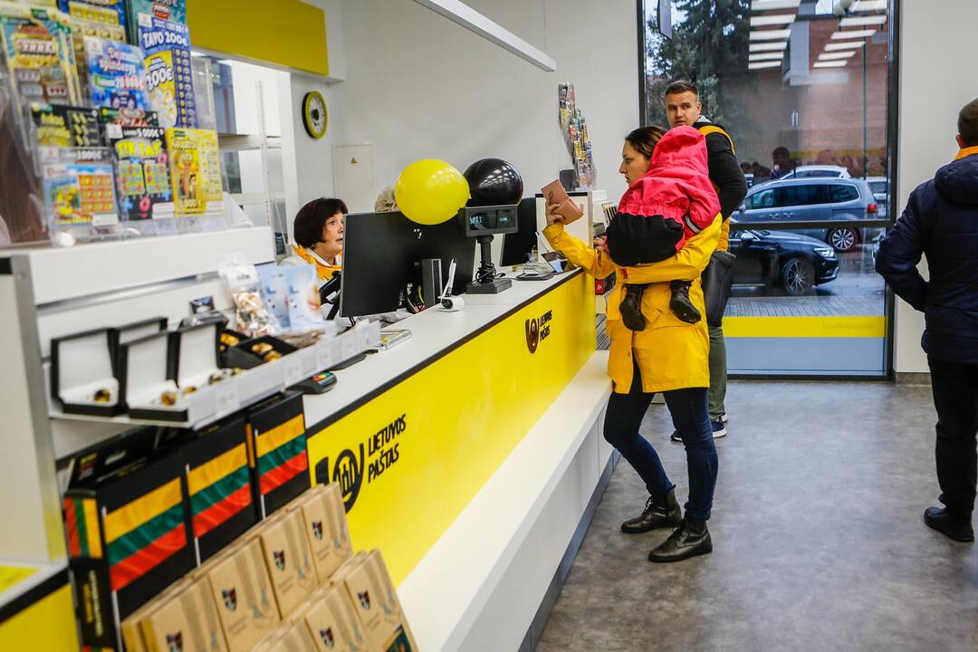 "Lietuvos paštas" persikėlė į naujas patalpas