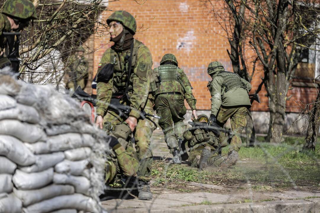 Karinės pratybos "Narsus Grifonas 2018"