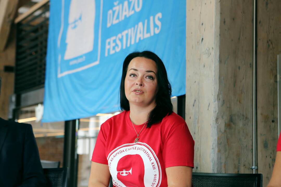 Pilies Džiazo spaudos konferencija