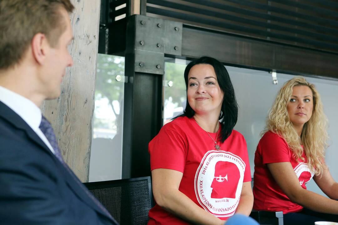 Pilies Džiazo spaudos konferencija
