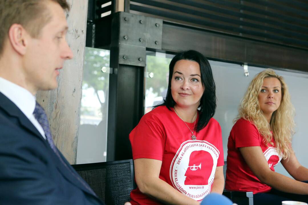 Pilies Džiazo spaudos konferencija