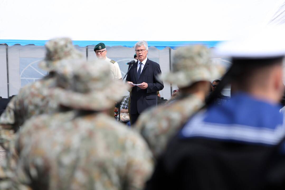 Grįžo kariai iš misijos Somalyje