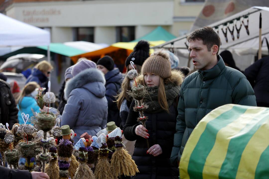 Vaikų pasirodymas Kaziuko mugėje
