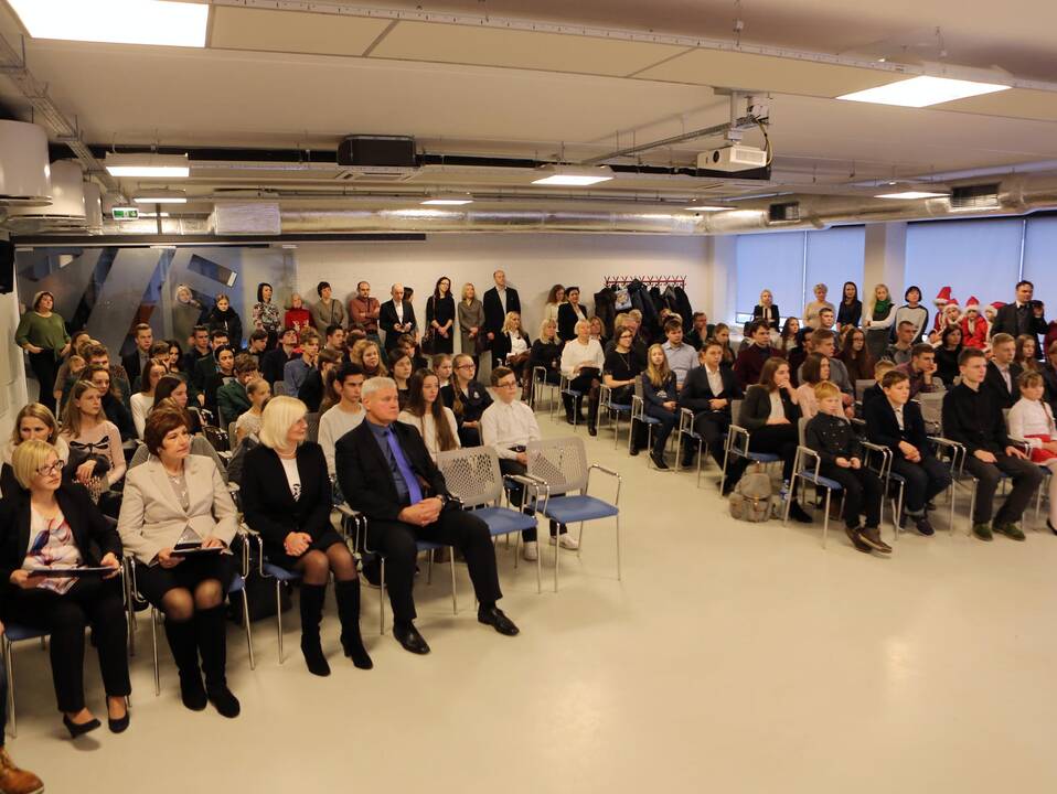 Pagerbti geriausi Klaipėdos mokiniai
