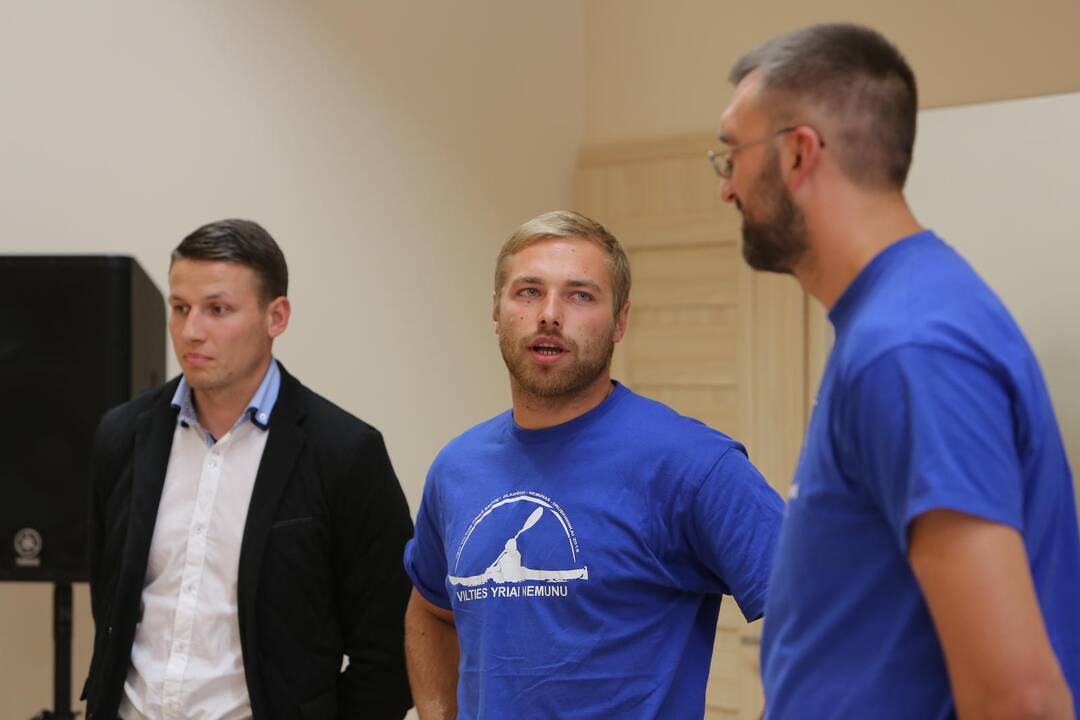Padėka akcijai "Vilties yriai Nemunu"