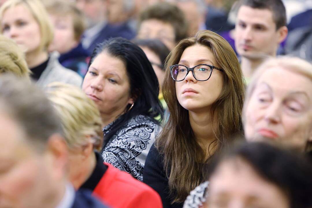 KU bendruomenės susitikimas su rektoriumi