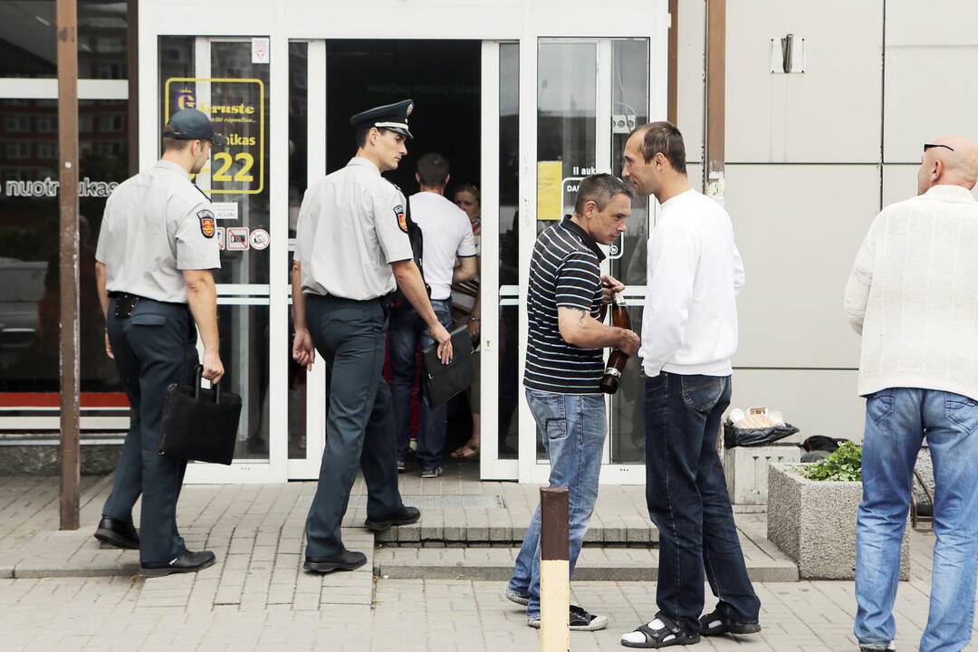 Uostamiesčio prekeives išvaikė tvirkintojai