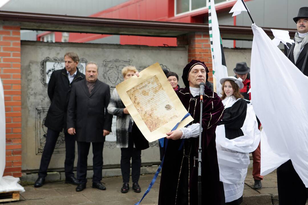 Šilutiškiams pristatytas "Šilutės siena" projektas