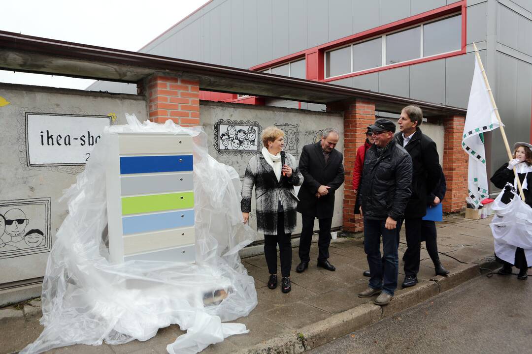 Šilutiškiams pristatytas "Šilutės siena" projektas