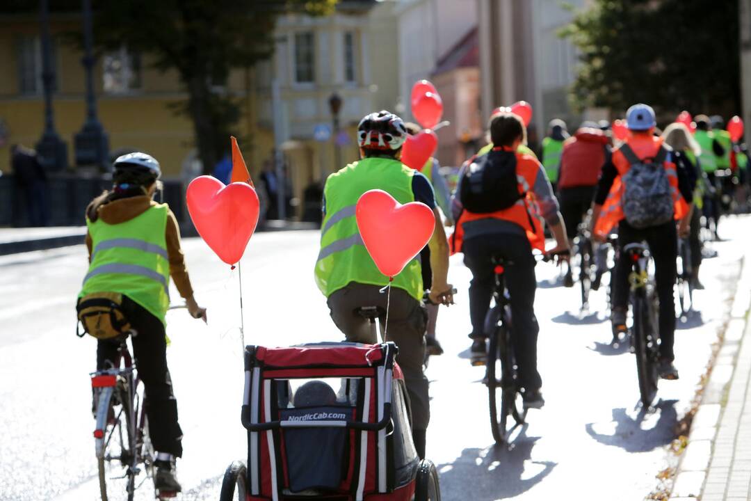 Jūrininkų ligoninės medikų žygis dviračiais