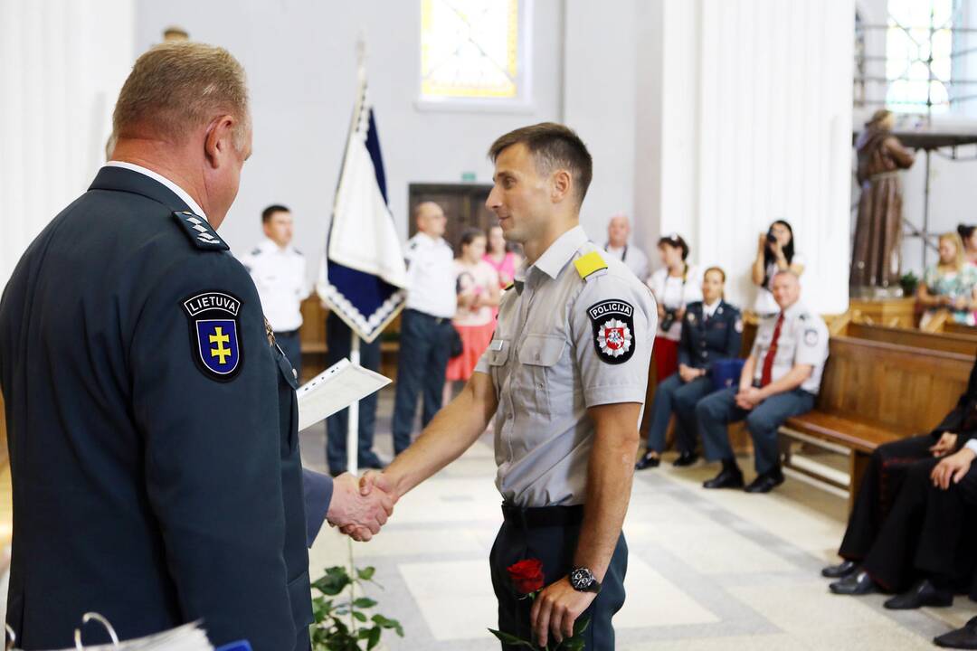 Uostamiesčio policijai – jauni pareigūnai