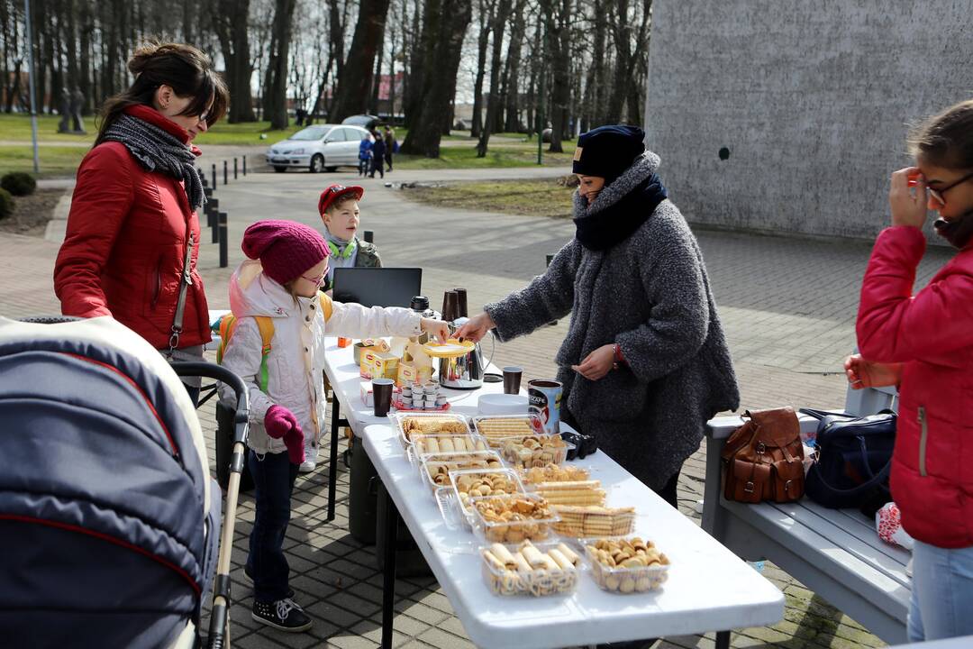 Vynerio arbatėlė skulptūrų parke