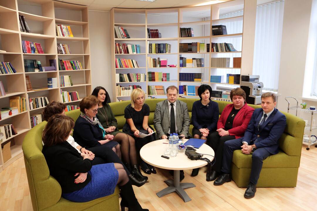 Klaipėdos pedagogų spaudos konferencija