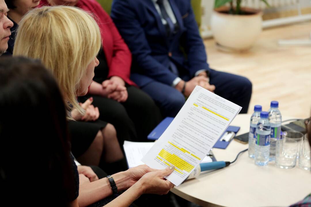 Klaipėdos pedagogų spaudos konferencija