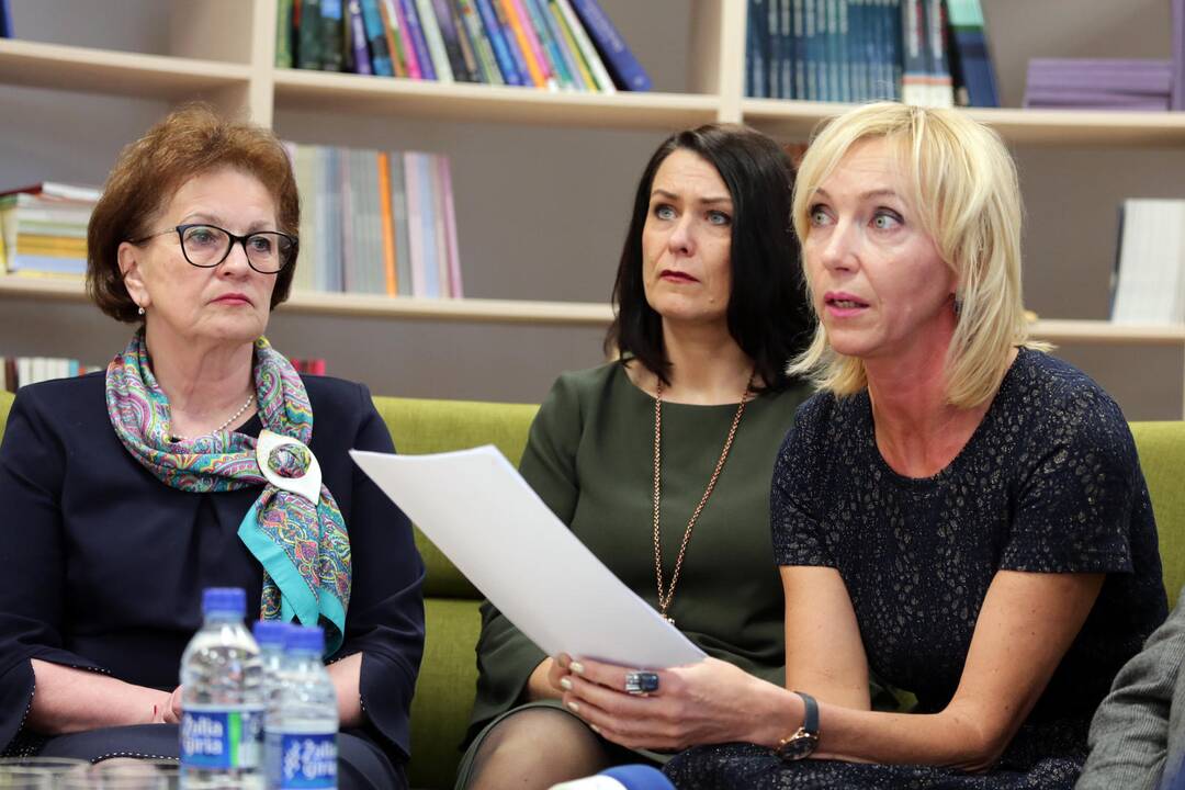 Klaipėdos pedagogų spaudos konferencija