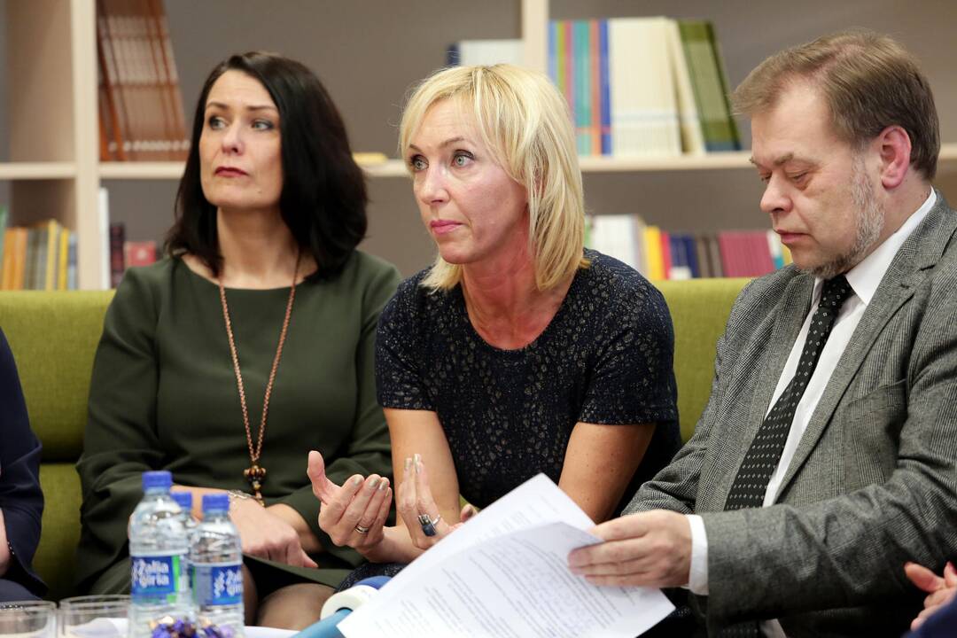 Klaipėdos pedagogų spaudos konferencija