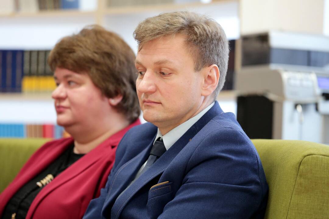 Klaipėdos pedagogų spaudos konferencija