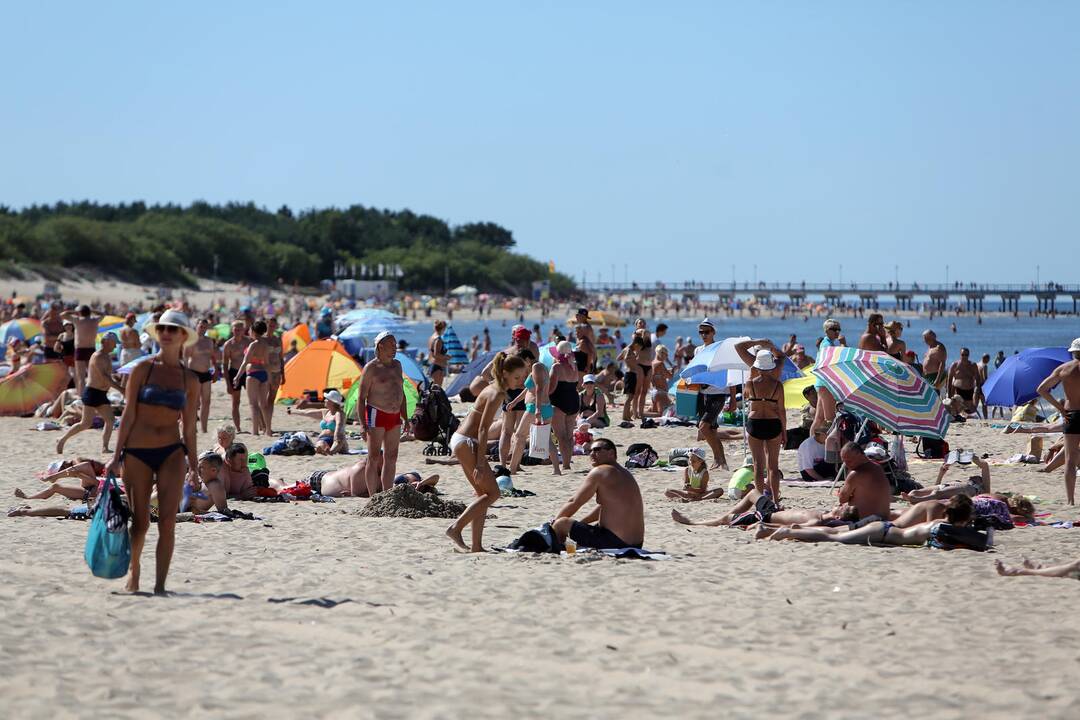 Palangos gelbėtojai pristatė droną