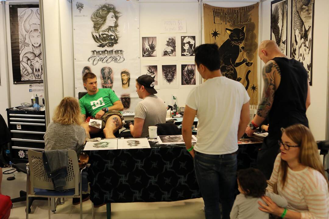 Tatuiruočių festivalis "Memel Tattoo Convention 2016"