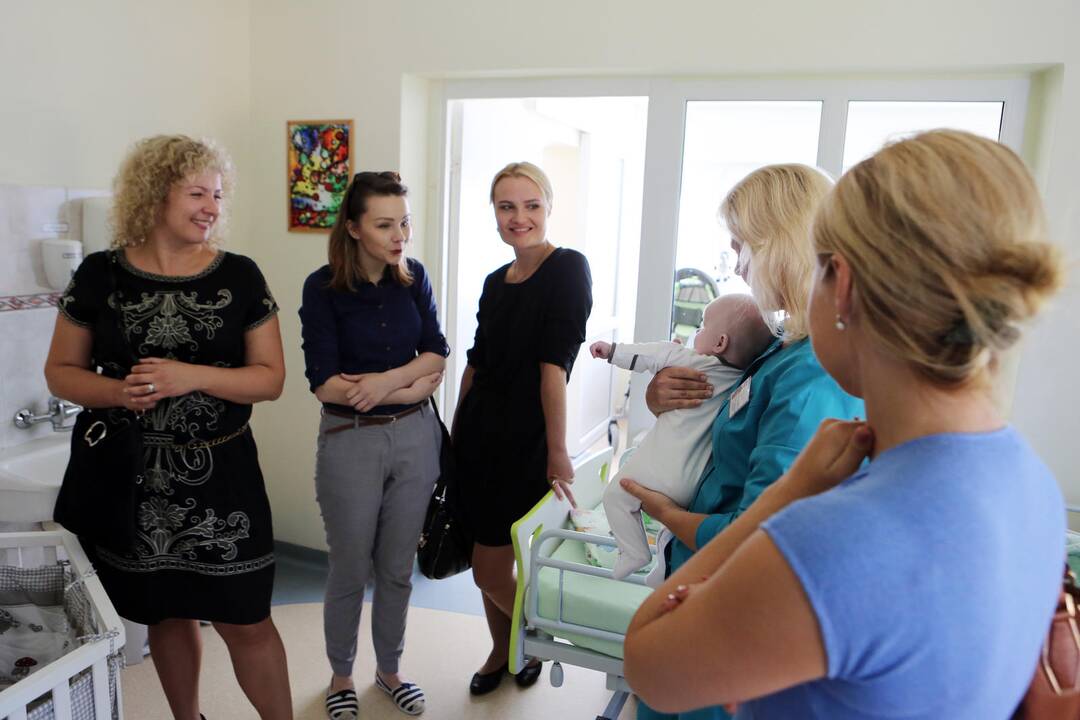 Sutrikusio vystymosi kūdikių namai gavo labdaros