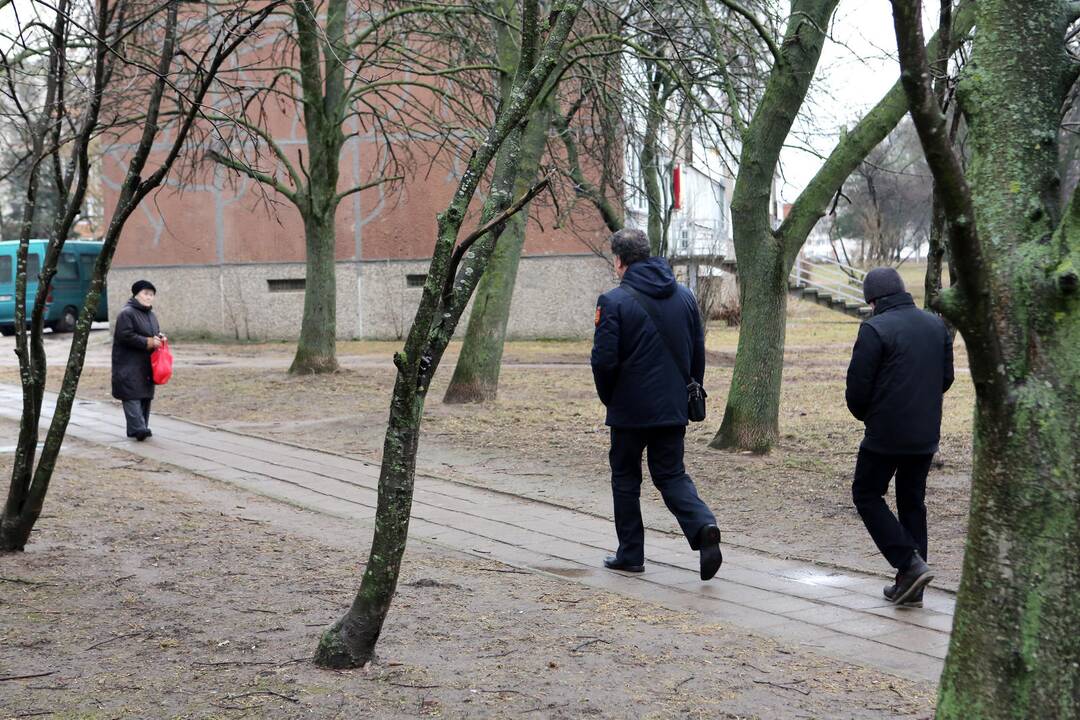 Viešosios tvarkos skyriaus ir policijos reidas