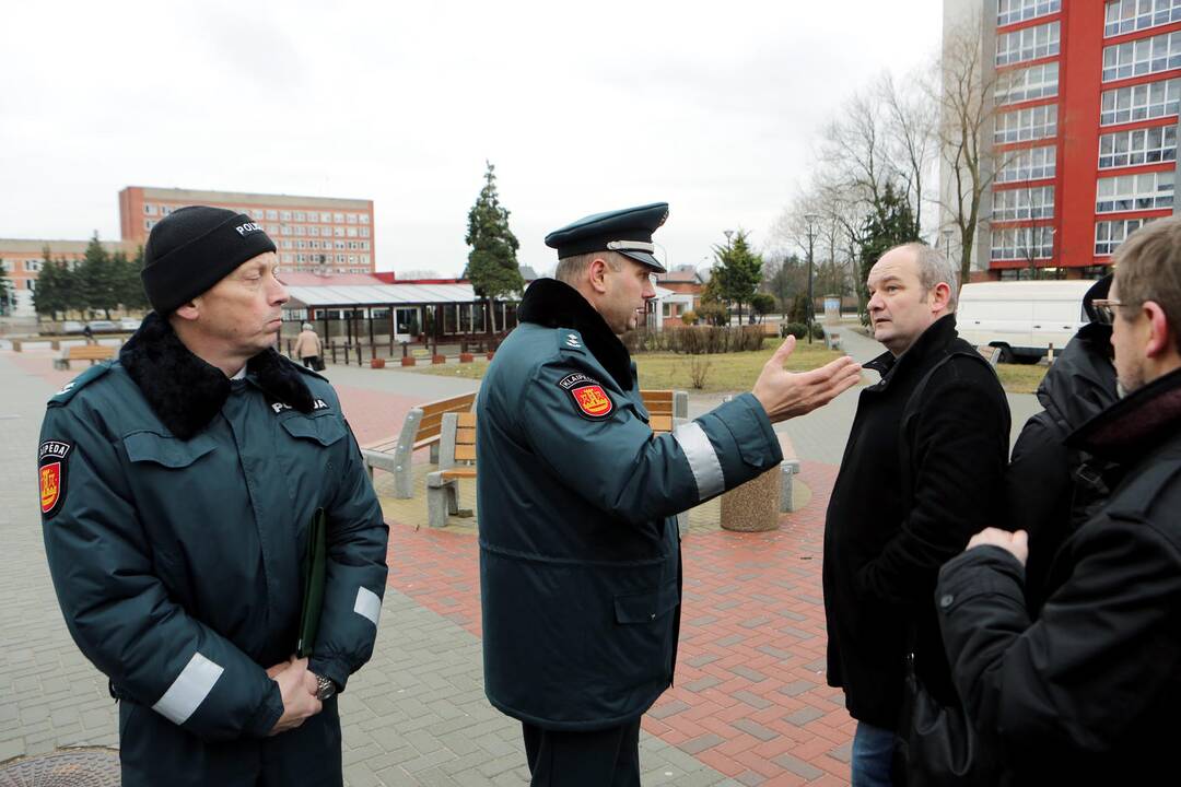 Viešosios tvarkos skyriaus ir policijos reidas