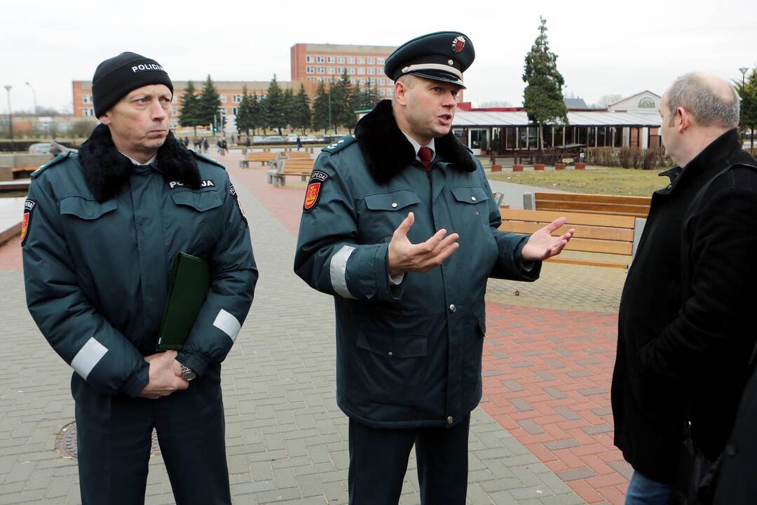 Viešosios tvarkos skyriaus ir policijos reidas