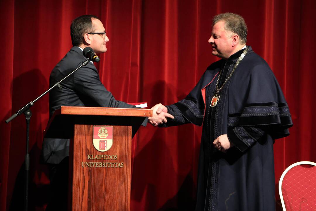 Klaipėdos universiteto minėjimas