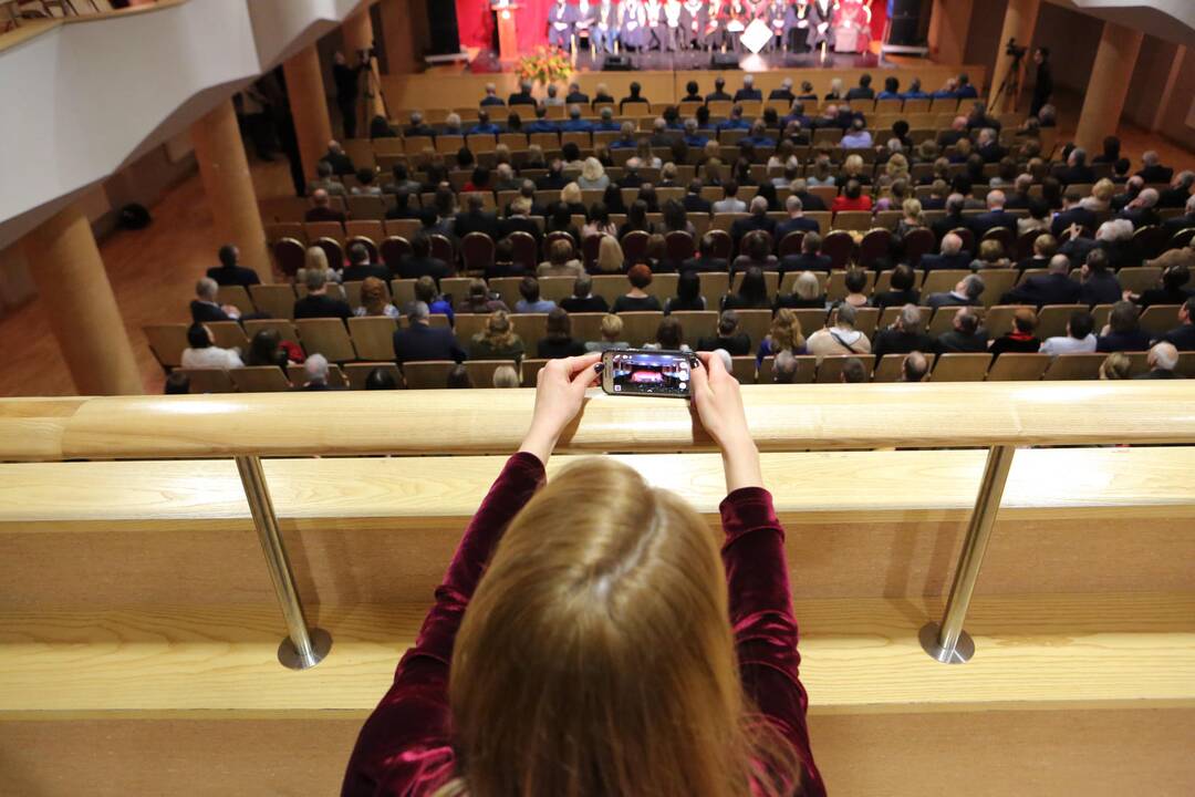Klaipėdos universiteto minėjimas