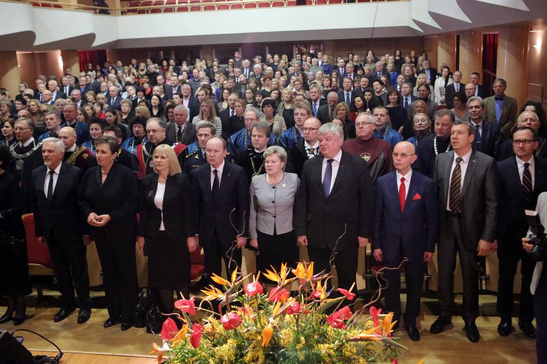 Klaipėdos universiteto minėjimas