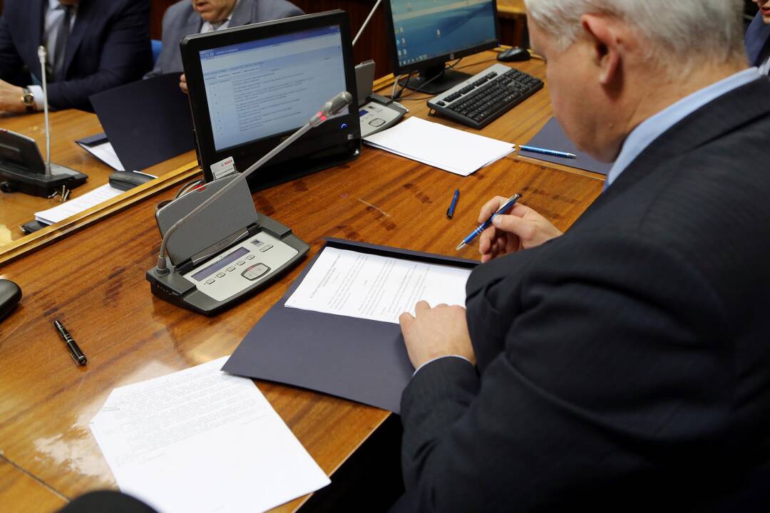 Pasirašyta valdančiosios koalicijos sutartis