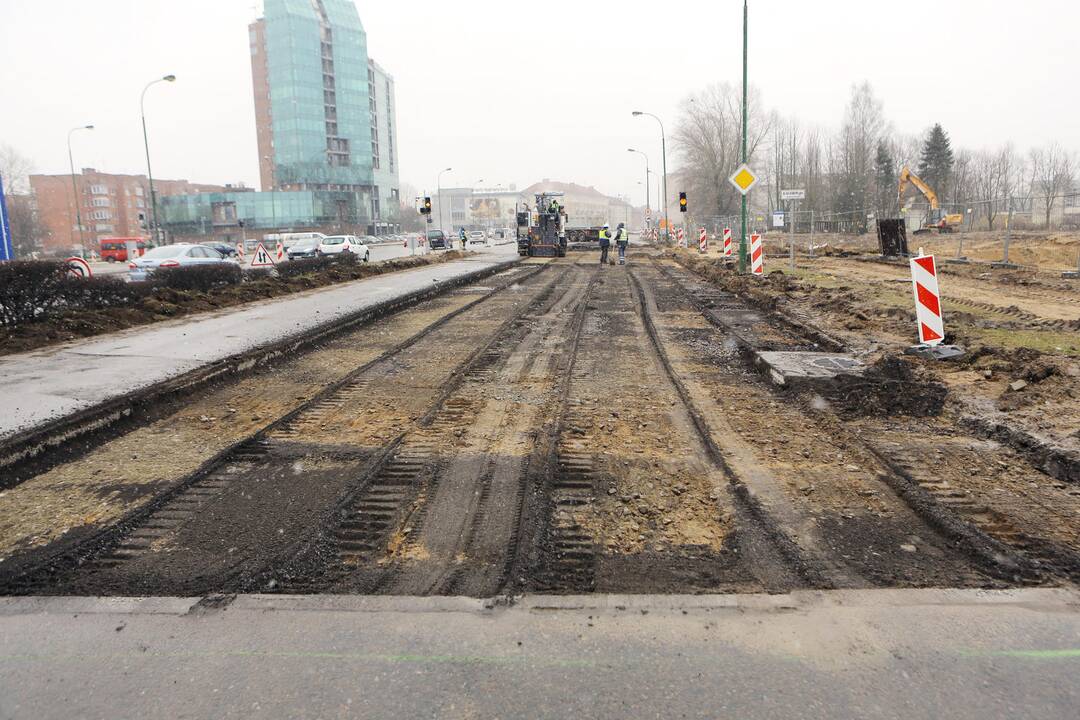 Apribotas eismas Minijos ir Baltijos sankryžoje 