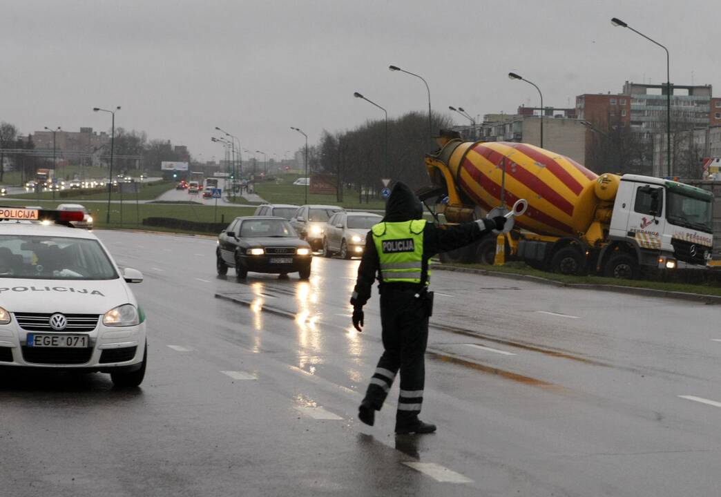 Policijos reidas Klaipėdoje