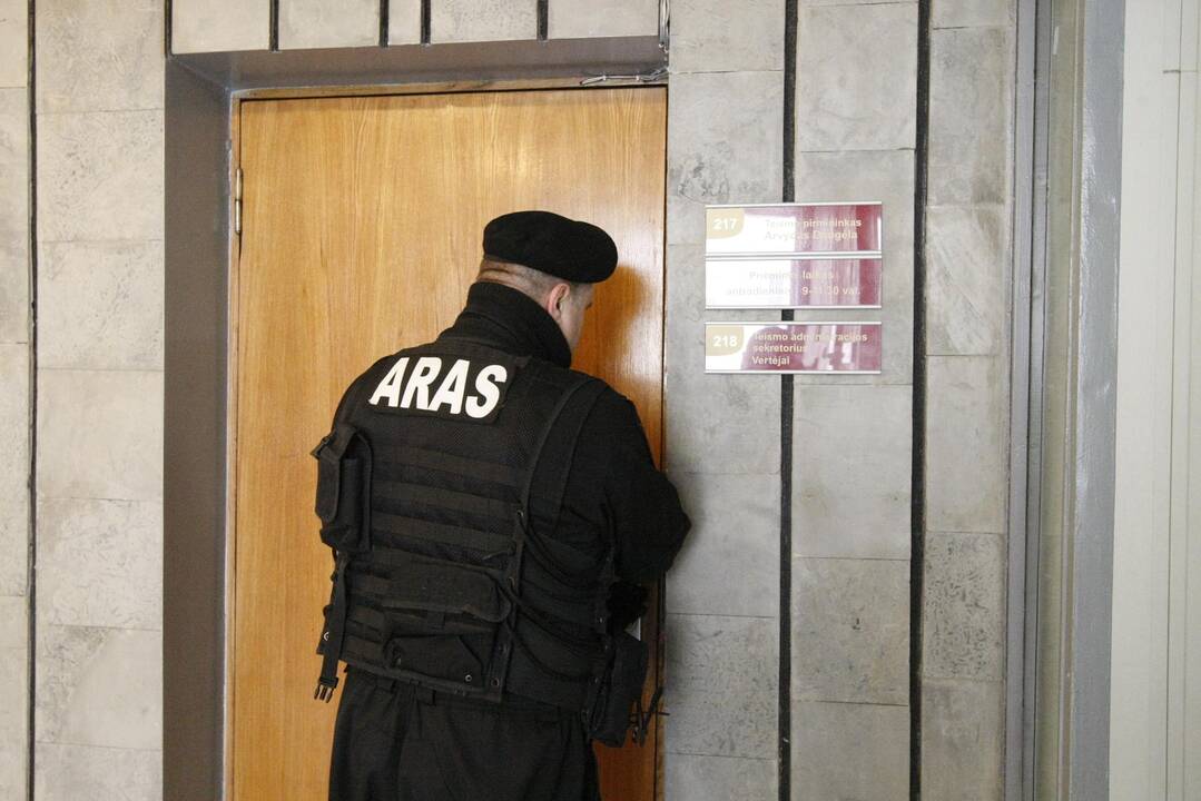 Anonimas pažadėjo atnešti sprogmenį į Klaipėdos apygardos teismą