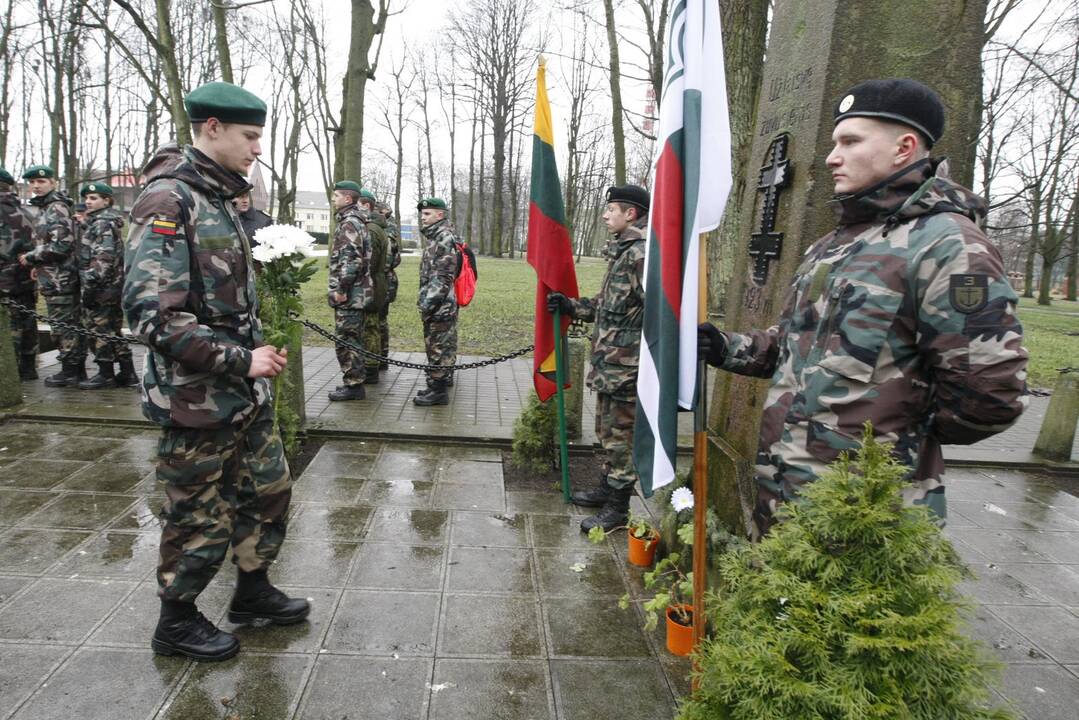 Šaulių priesaikos iškilminga ceremonija