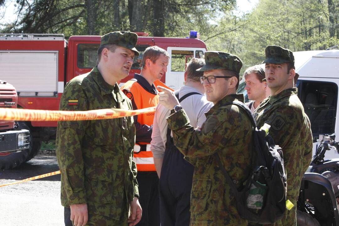 Kuršių nerijos gaisrą sutramdė gausios ugniagesių ir kariškių pajėgos