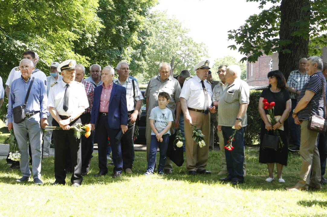 Uragano pražudytai „Linkuvos“ įgulai – pagarba