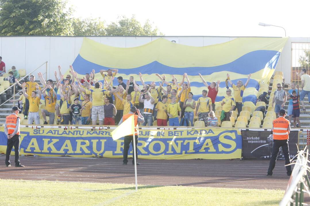 "Atlanto" futbolininkai turėjo pripažinti Bulgarijos klubo pranašumą